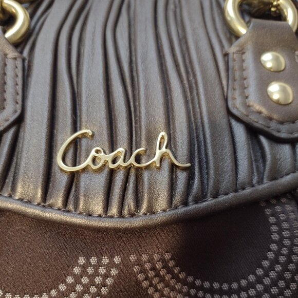 Coach Ashley Satchel Convertible Shoulder Bag - Picture 8 of 16